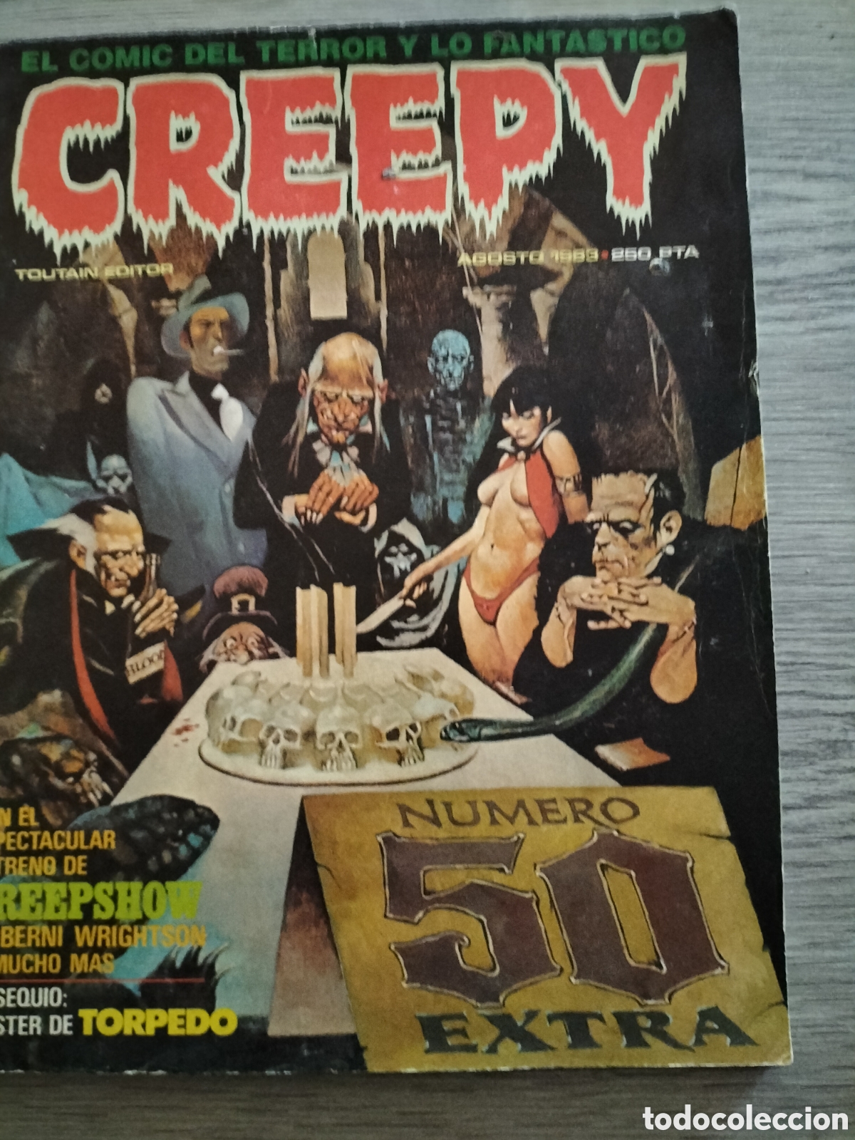 Tebeos: Creepy n&uacute;mero 50 extra agosto 1983 - Foto 1