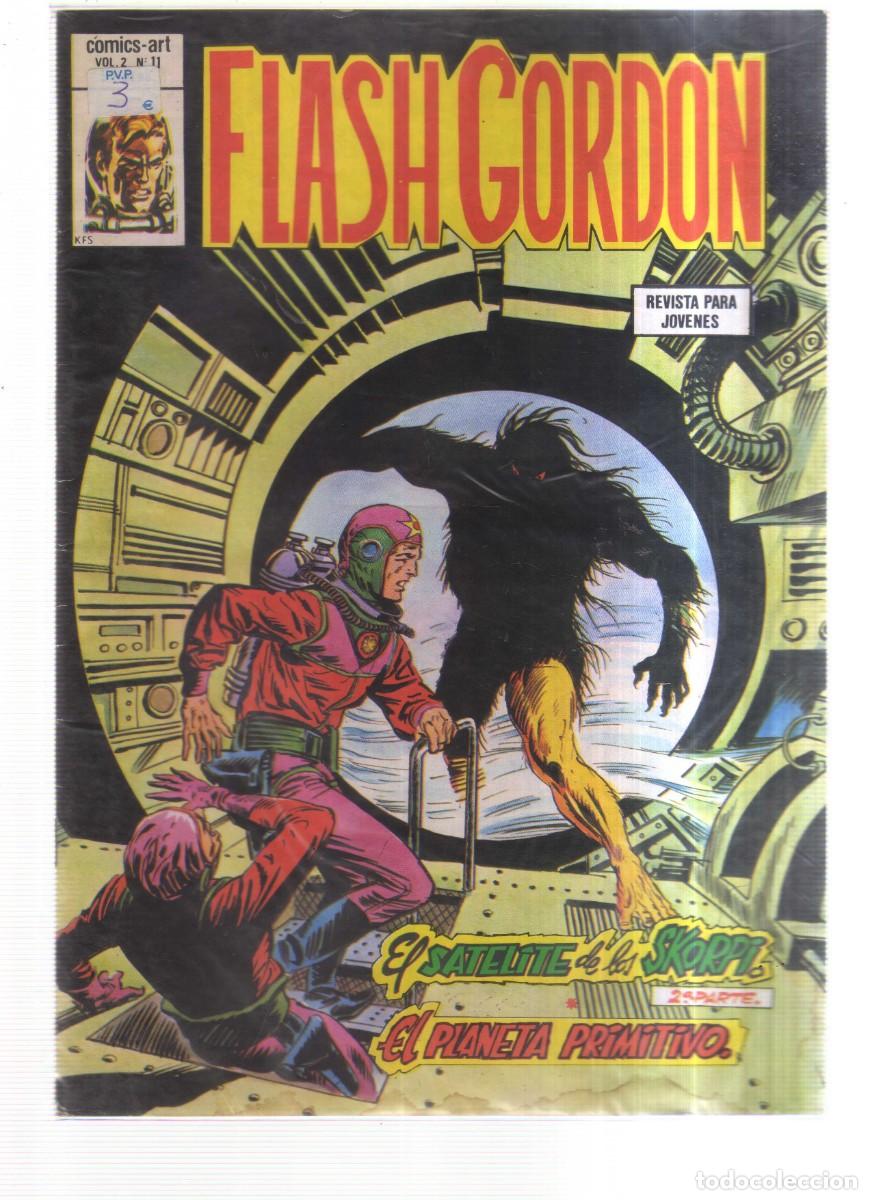 Tebeos: FLASH GORDON VOL2 N,11 EL SATELITE DE LOS SKOPPI - Foto 1