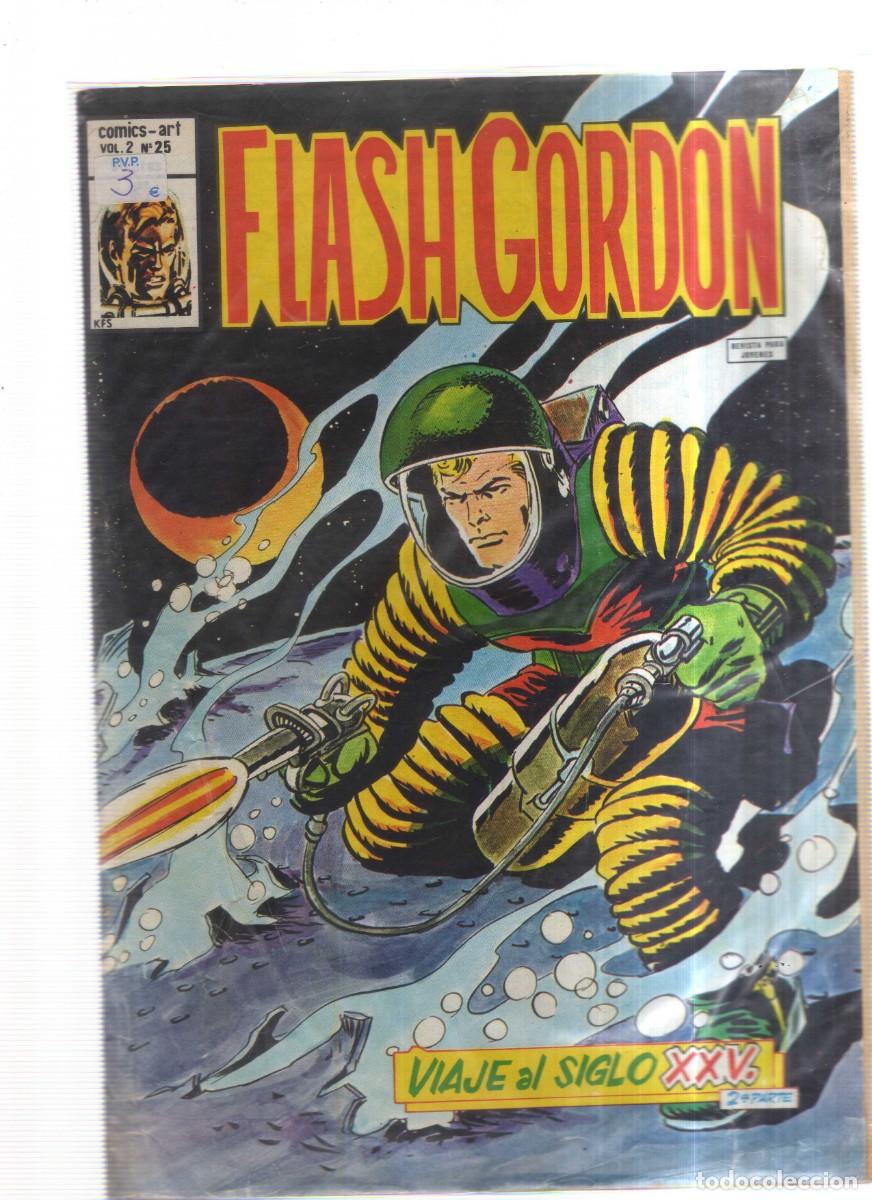 Tebeos: FLASH GORDON VOL2 N,25 VIAJE AL SIGLO XXV - Foto 1