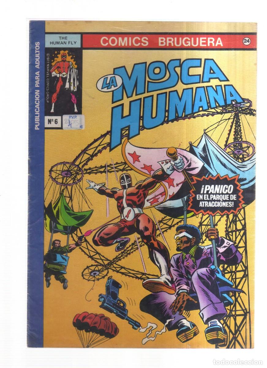 Livros de Banda Desenhada: LA MOSCA HUMANA COMICS BRUGUERA N,6