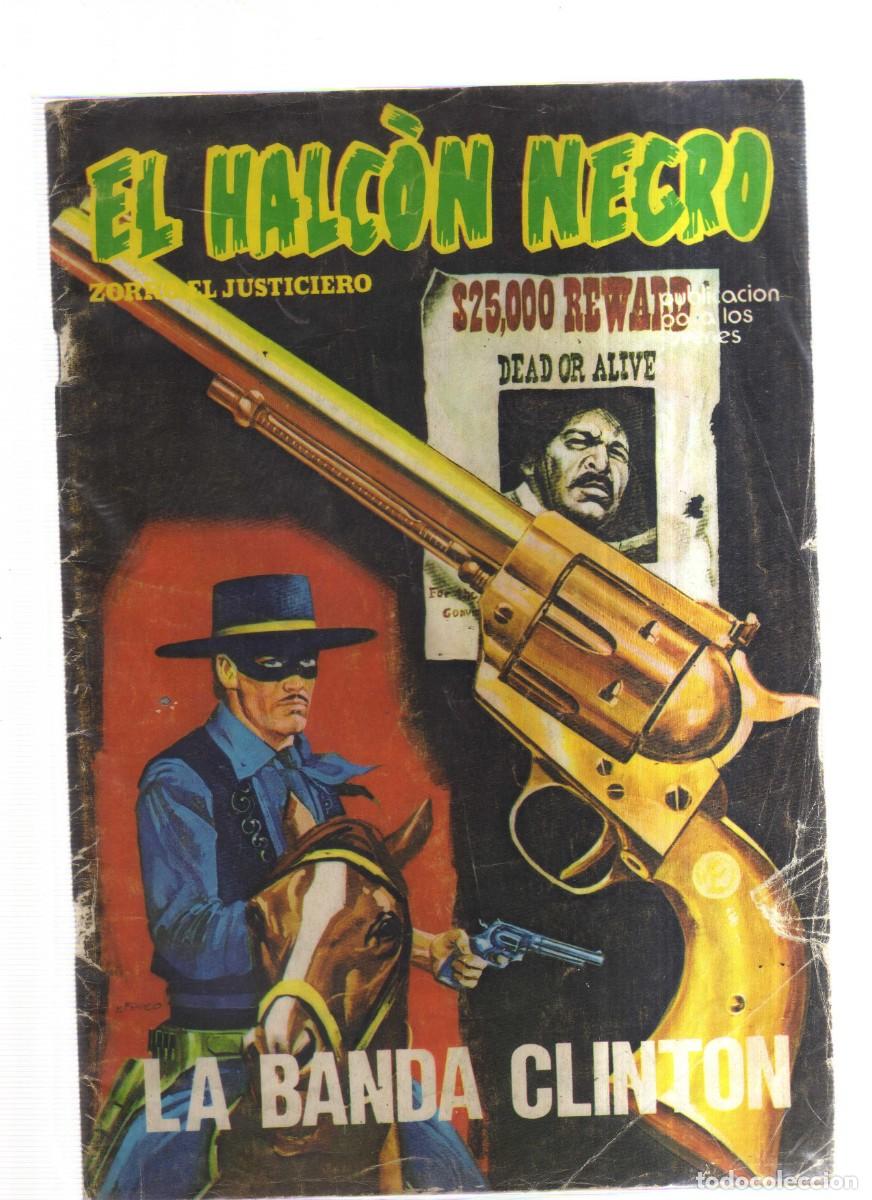 Tebeos: EL HALCON NEGRO LA BANDA CLINTON - Foto 1