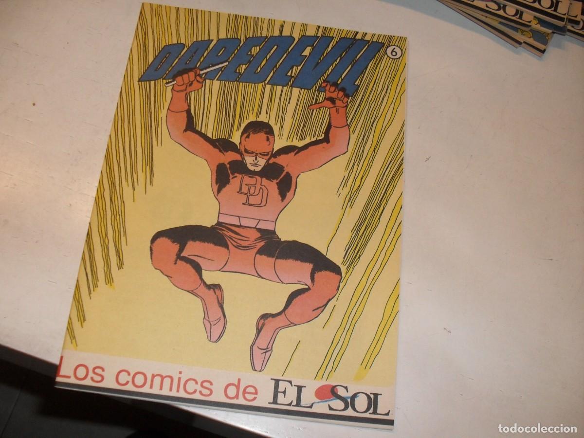 Tebeos: LOS COMICS DE EL SOL 6 CON DAREDEVIL VS.HULK,DE MILLER,(DE 45).EL SOL,1990 - Foto 1