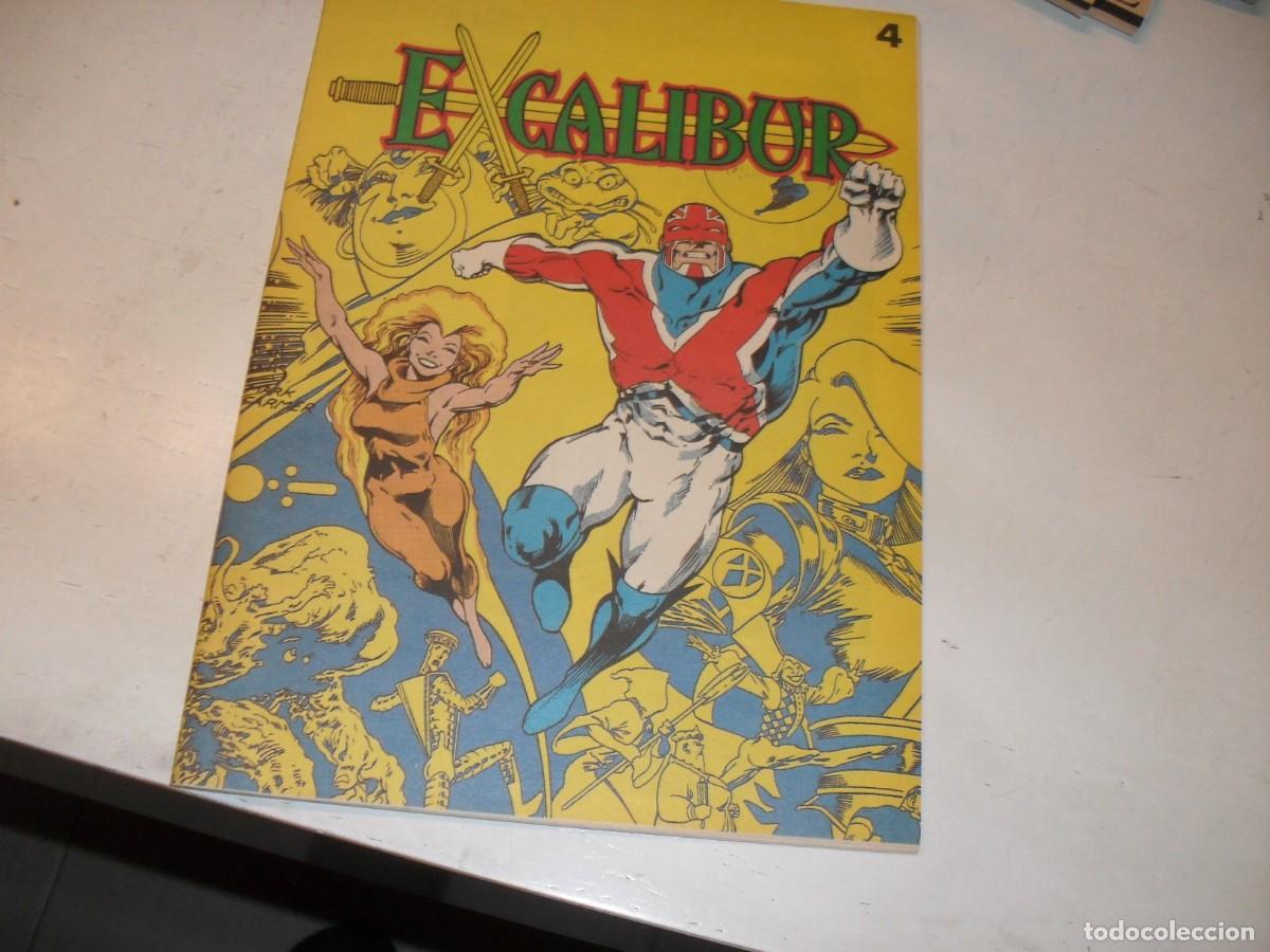 Tebeos: LOS COMICS DE EL SOL 4 CON EXCALIBUR,DE ALAN DAVIS,(DE 45).EL SOL,1990 - Foto 1