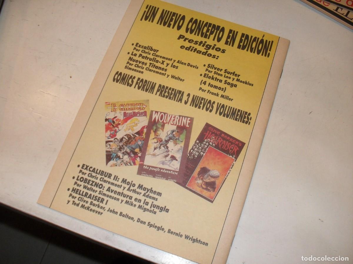 Tebeos: LOS COMICS DE EL SOL 3 CON EXCALIBUR,DE ALAN DAVIS,(DE 45).EL SOL,1990 - Foto 2