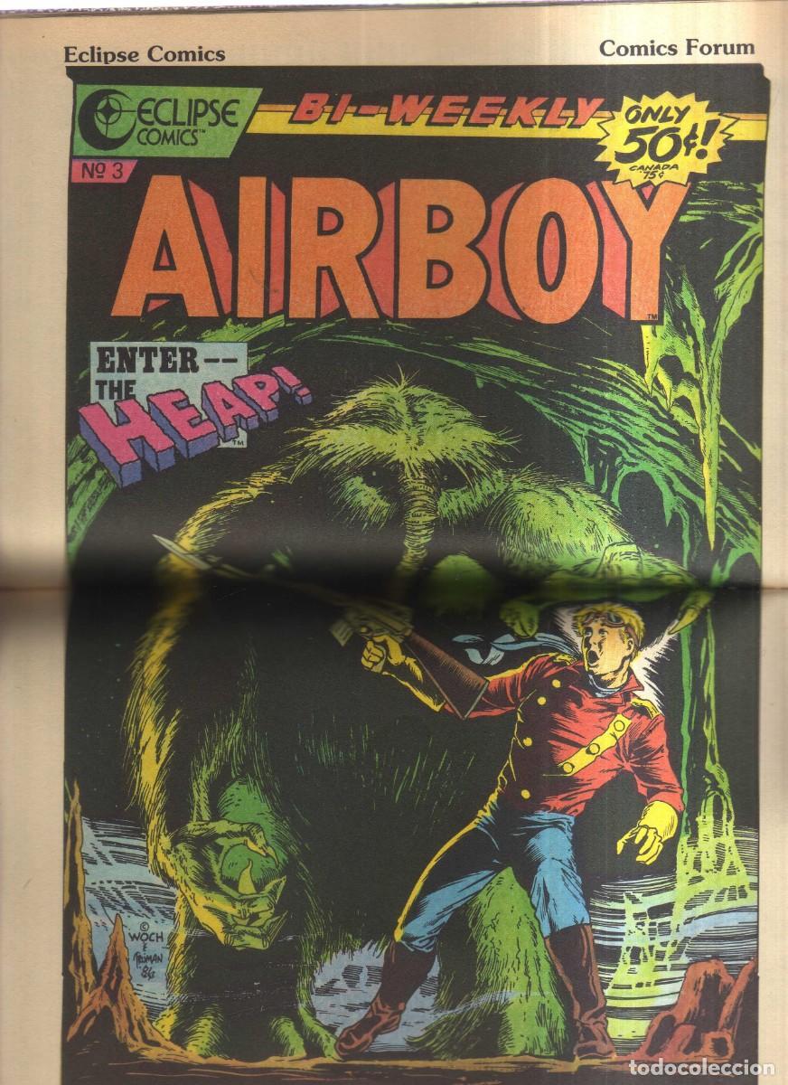 Tebeos: AIRBOY FORUM ECLIPSE COMICS N,2 - Foto 2