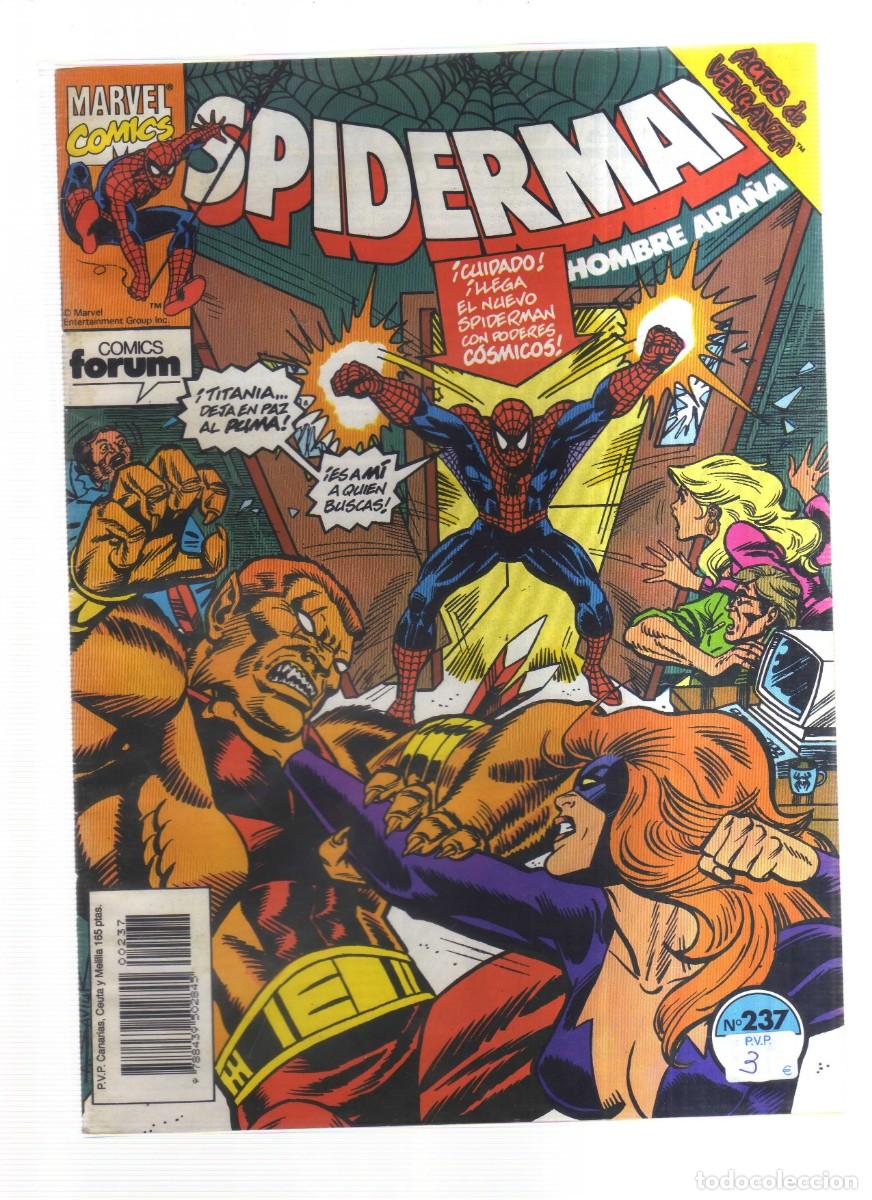 Tebeos: SPIDERMAN EL HOMBRE ARA&Ntilde;A FORUM N,237 - Foto 1