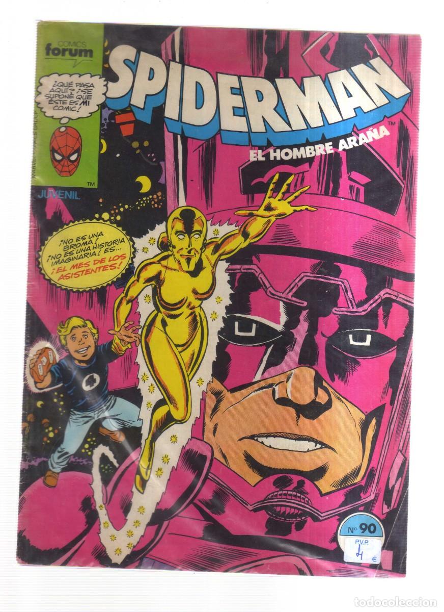 Tebeos: SPIDERMAN EL HOMBRE ARA&Ntilde;A FORUM N,90 - Foto 1