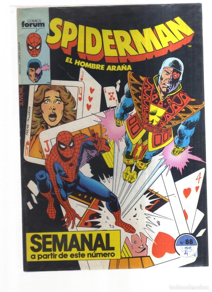 Tebeos: SPIDERMAN EL HOMBRE ARA&Ntilde;A FORUM N,88 - Foto 1