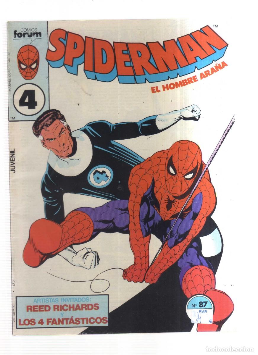Tebeos: SPIDERMAN EL HOMBRE ARA&Ntilde;A FORUM N,87 - Foto 1