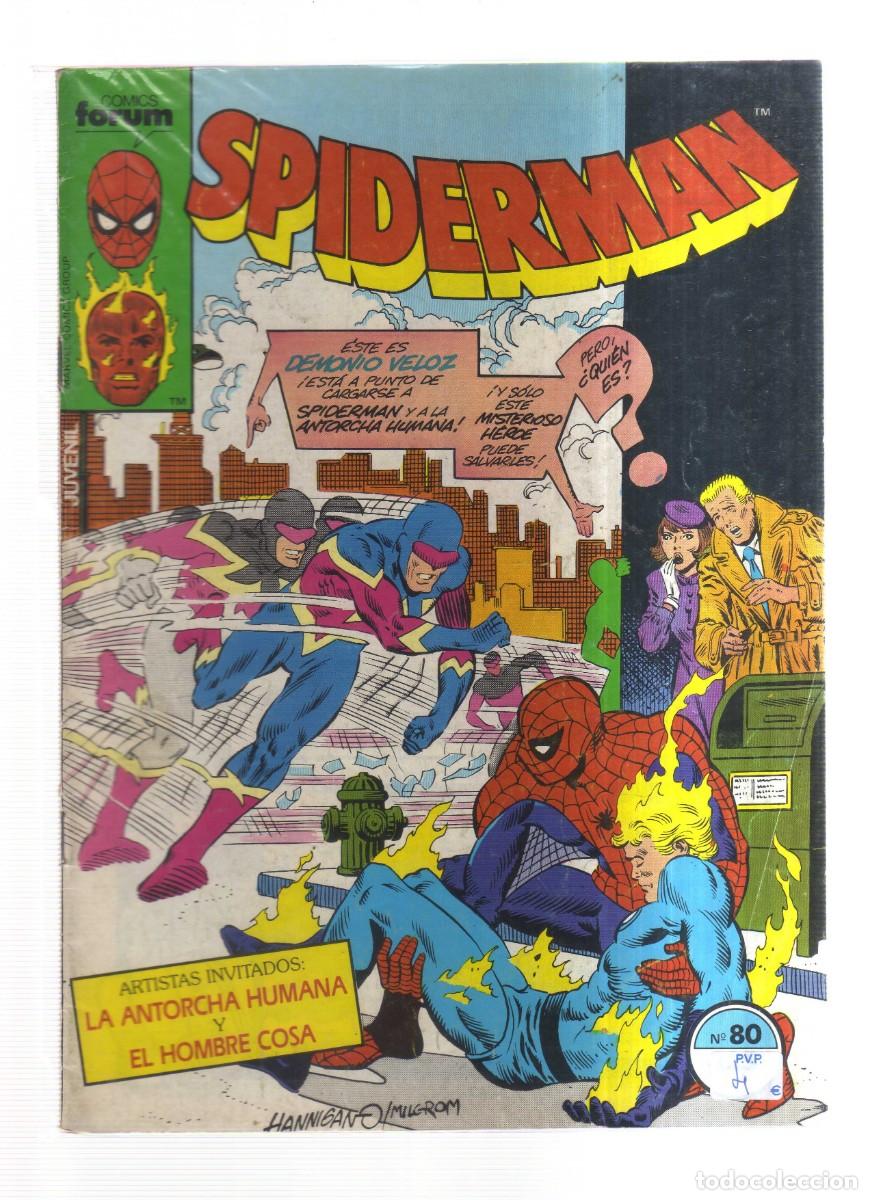 Tebeos: SPIDERMAN EL HOMBRE ARA&Ntilde;A FORUM N,80 - Foto 1