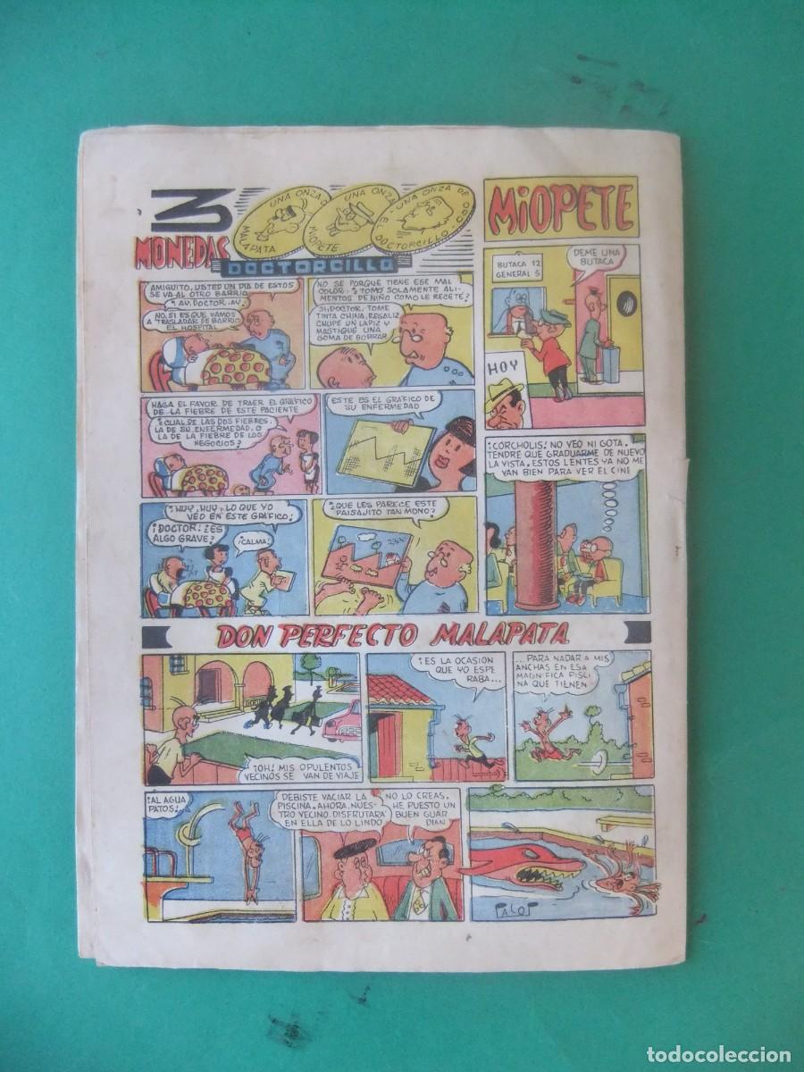 Tebeos: TRAMPOLIN 3&ordf; EPOCA N&ordm; 72 A&Ntilde;O 1954 ORIGINAL - Foto 2