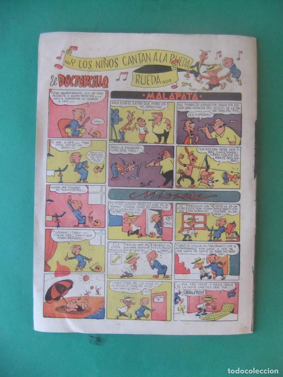 Tebeos: TRAMPOLIN 3&ordf; EPOCA N&ordm; 67 A&Ntilde;O 1954 ORIGINAL - Foto 2