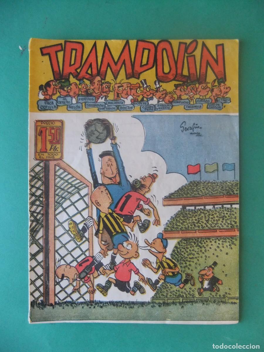 Tebeos: TRAMPOLIN 3&ordf; EPOCA N&ordm; 83 A&Ntilde;O 1954 ORIGINAL - Foto 1