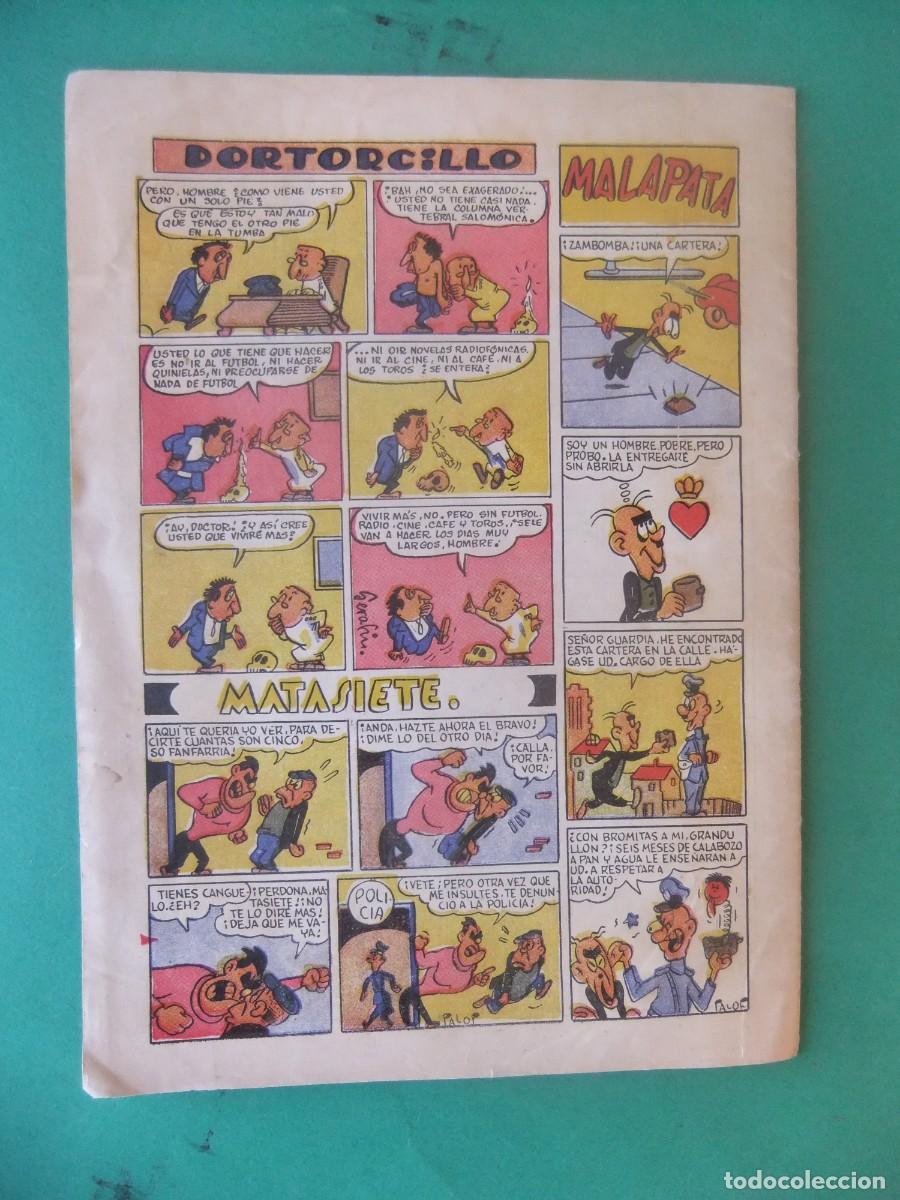 Tebeos: TRAMPOLIN 3&ordf; EPOCA N&ordm; 85 A&Ntilde;O 1954 ORIGINAL - Foto 2