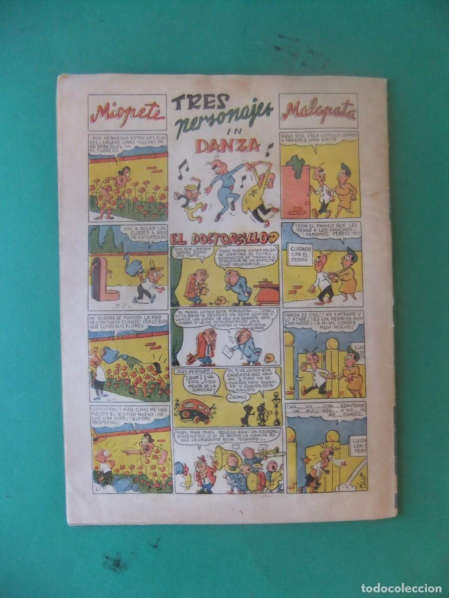 Tebeos: TRAMPOLIN 3&ordf; EPOCA N&ordm; 75 A&Ntilde;O 1954 ORIGINAL - Foto 2
