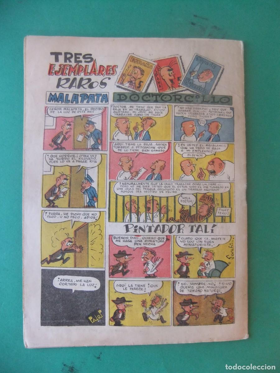 Tebeos: TRAMPOLIN 3&ordf; EPOCA N&ordm; 74 A&Ntilde;O 1954 ORIGINAL - Foto 2