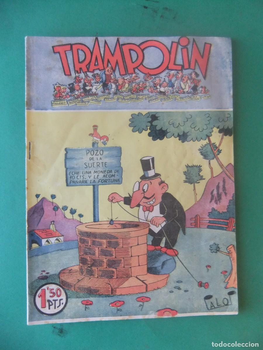Tebeos: TRAMPOLIN 3&ordf; EPOCA N&ordm; 64 A&Ntilde;O 1954 ORIGINAL - Foto 1