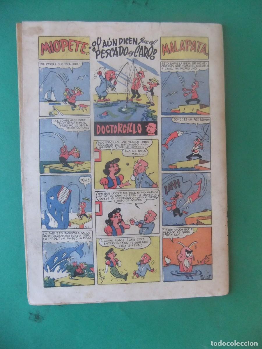 Tebeos: TRAMPOLIN 3&ordf; EPOCA N&ordm; 61 A&Ntilde;O 1954 ORIGINAL - Foto 2