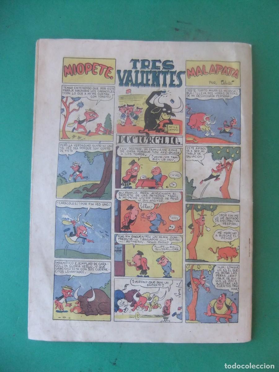 Tebeos: TRAMPOLIN 3&ordf; EPOCA N&ordm; 62 A&Ntilde;O 1954 ORIGINAL - Foto 2