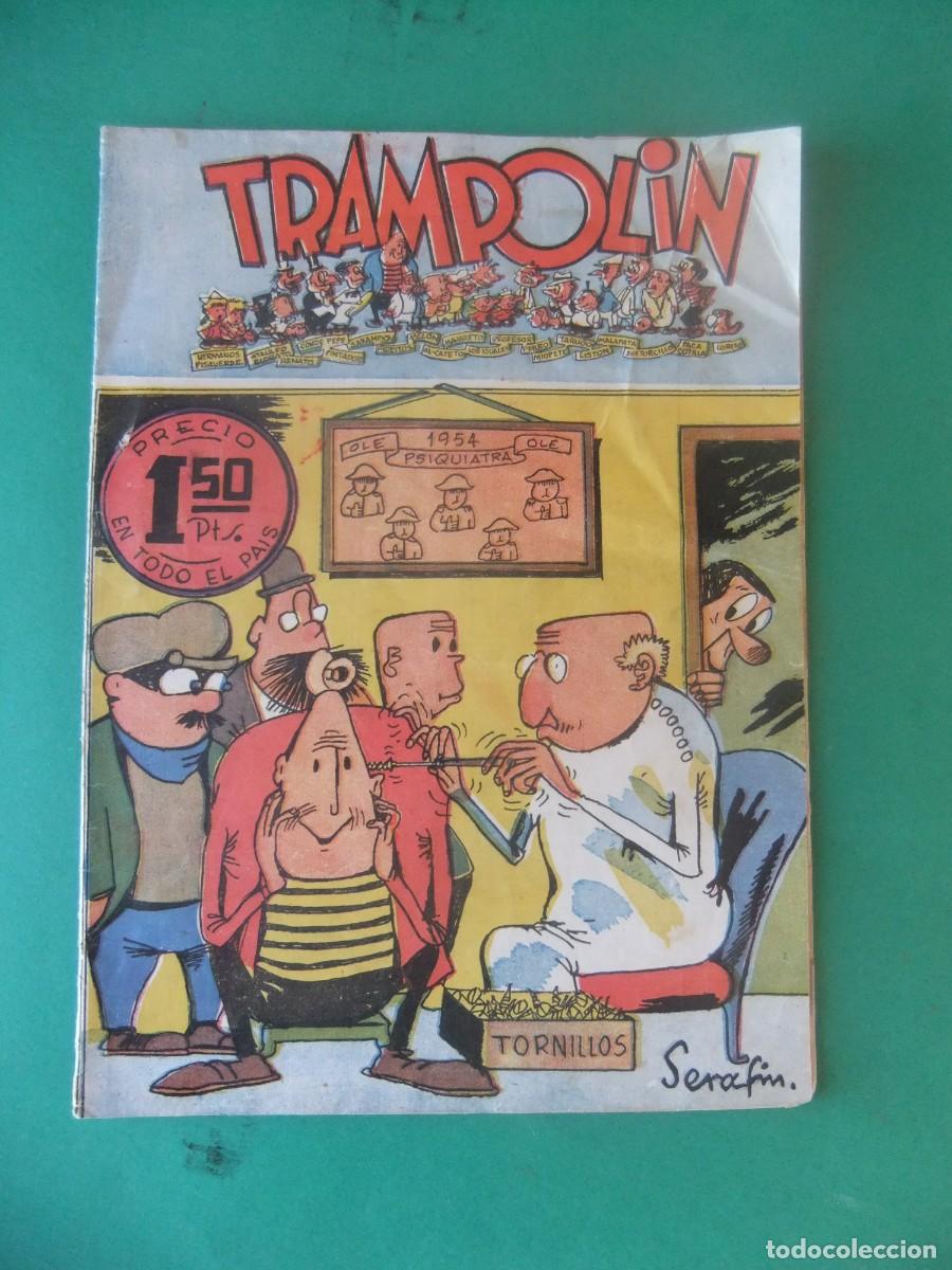 Tebeos: TRAMPOLIN 3&ordf; EPOCA N&ordm; 70 A&Ntilde;O 1954 ORIGINAL - Foto 1