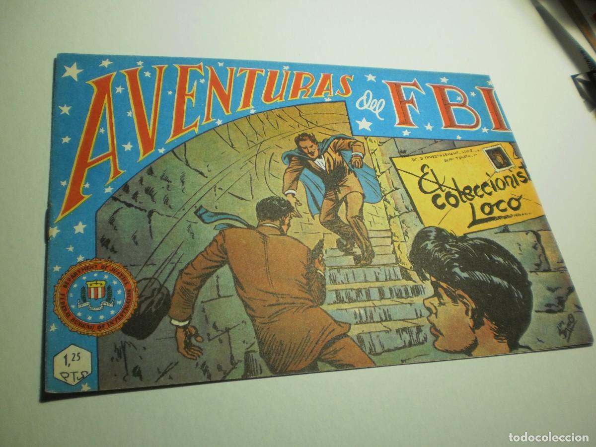 Tebeos: aventuras del fbi n&ordm; 59 el coleccionista loco. ediciones b. o. 1981 (seminuevo)