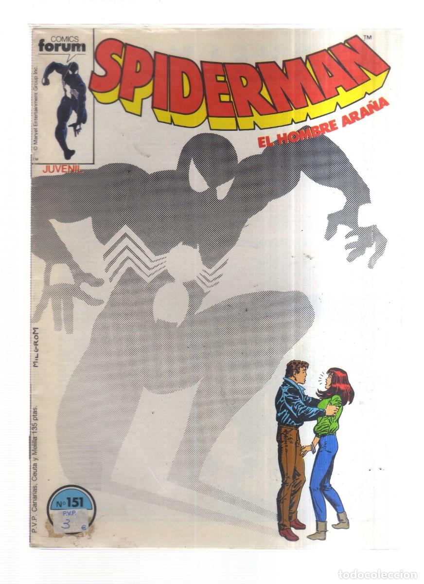 Tebeos: SPIDERMAN EL HOMBRE ARA&Ntilde;A FORUM N,151 - Foto 1