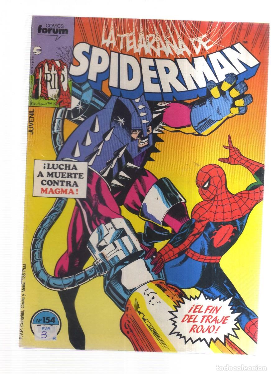 Tebeos: SPIDERMAN LA TELARA&Ntilde;A FORUM N,154 - Foto 1