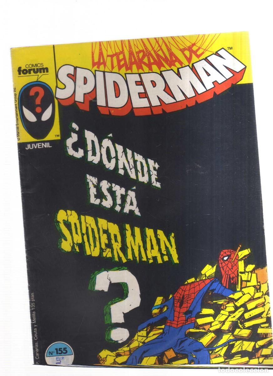 Tebeos: SPIDERMAN LA TELARA&Ntilde;A N,155 FORUM - Foto 1