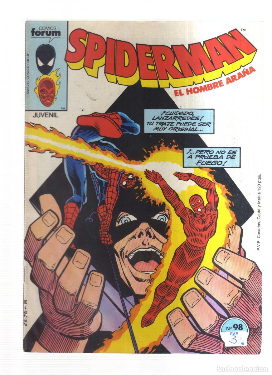 Tebeos: SPIDERMAN EL HOMBRE ARA&Ntilde;A FORUM N,98 - Foto 1