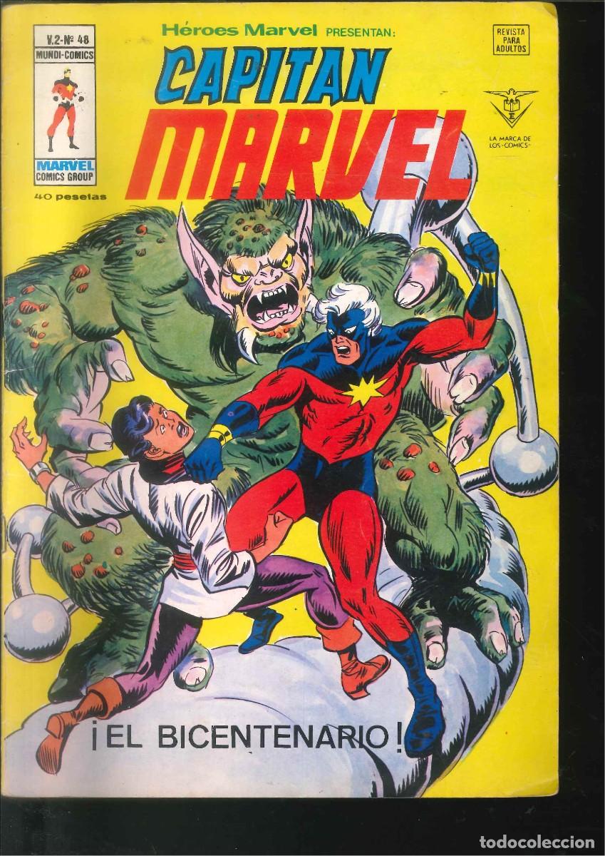 Tebeos: CAPITAN MARVEL VERTICE 48 - Foto 1