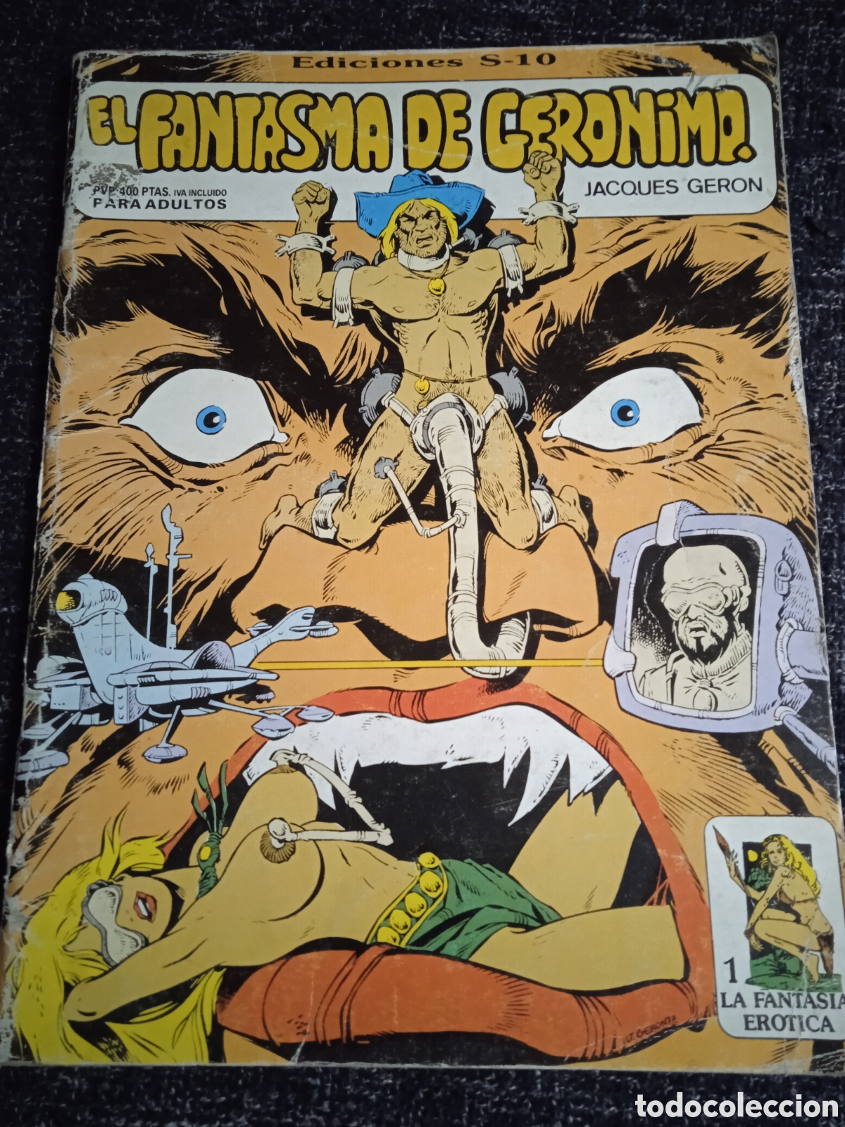 Tebeos: EL FANTASMA DE GERONIMO / DIBUJOS : JACQUES GERON - Foto 1