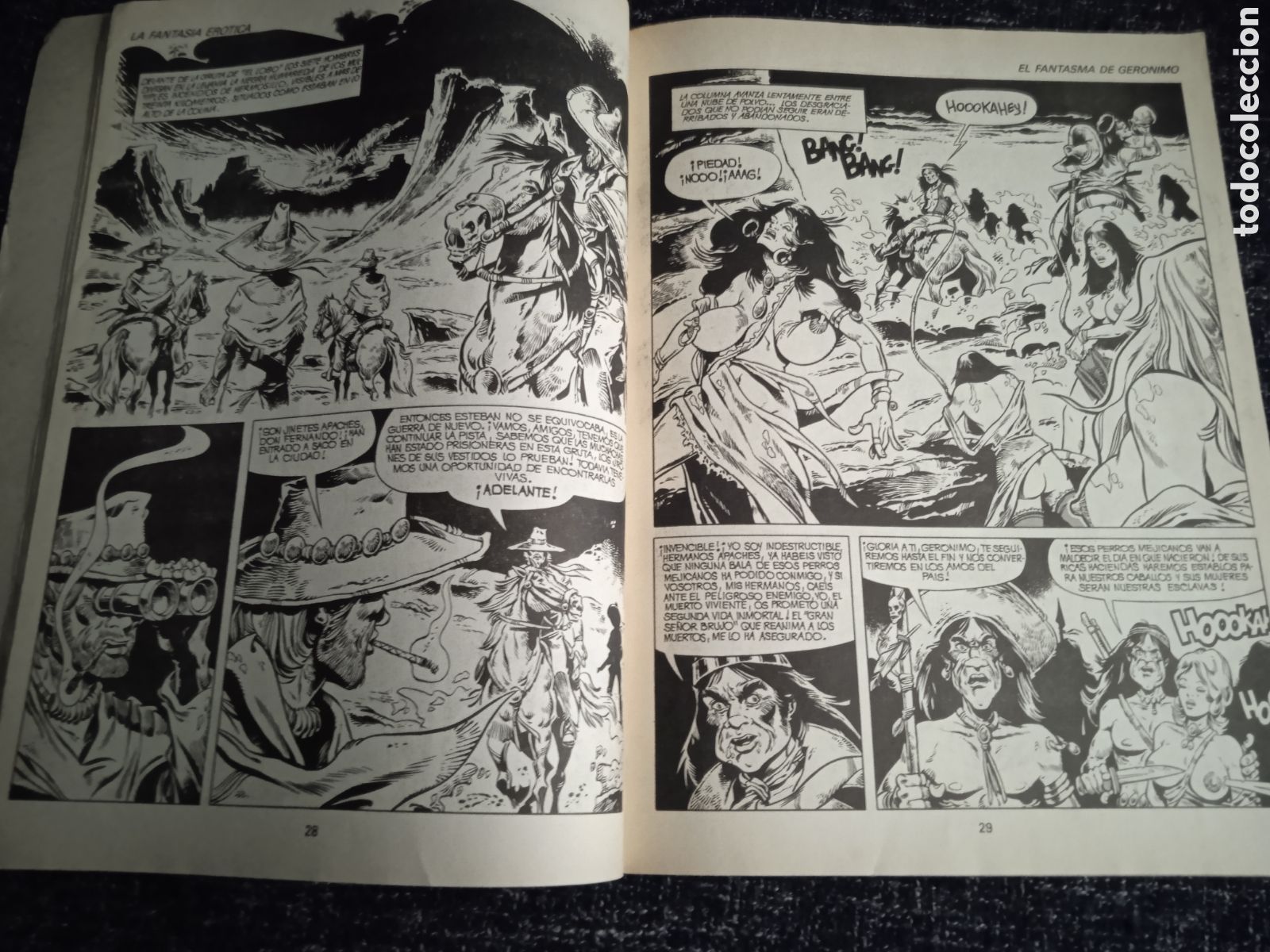Tebeos: EL FANTASMA DE GERONIMO / DIBUJOS : JACQUES GERON - Foto 2