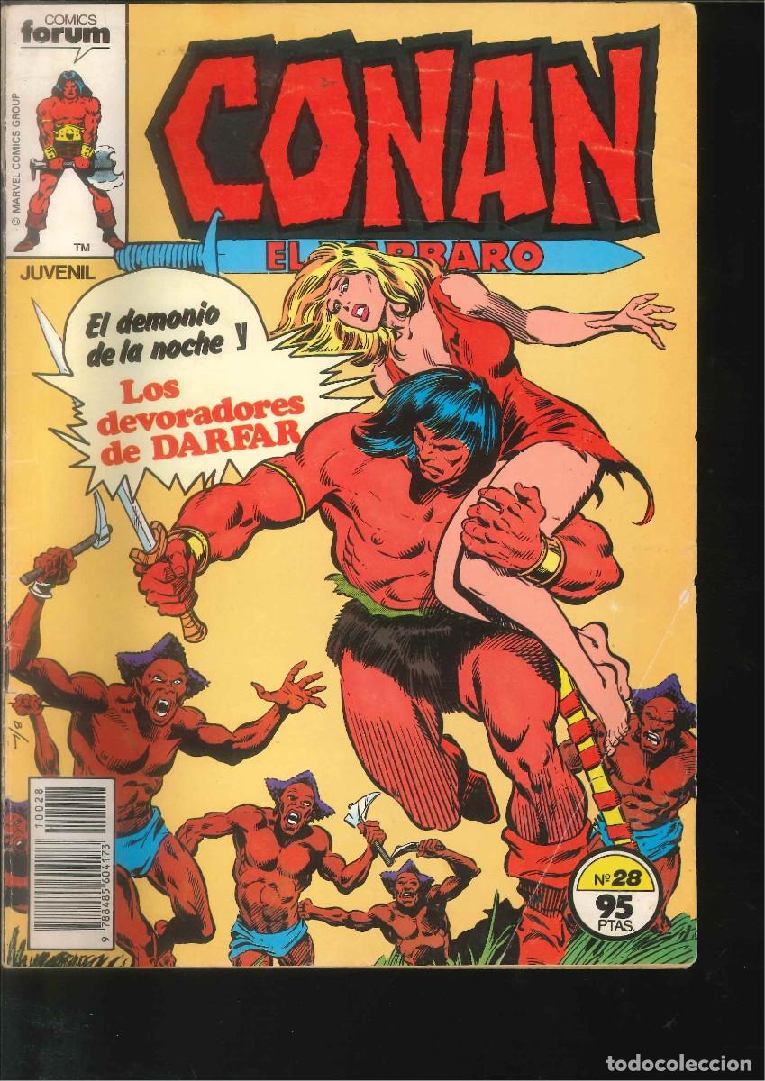 Tebeos: CONAN EL BARBARO FORUM 28 - Foto 1