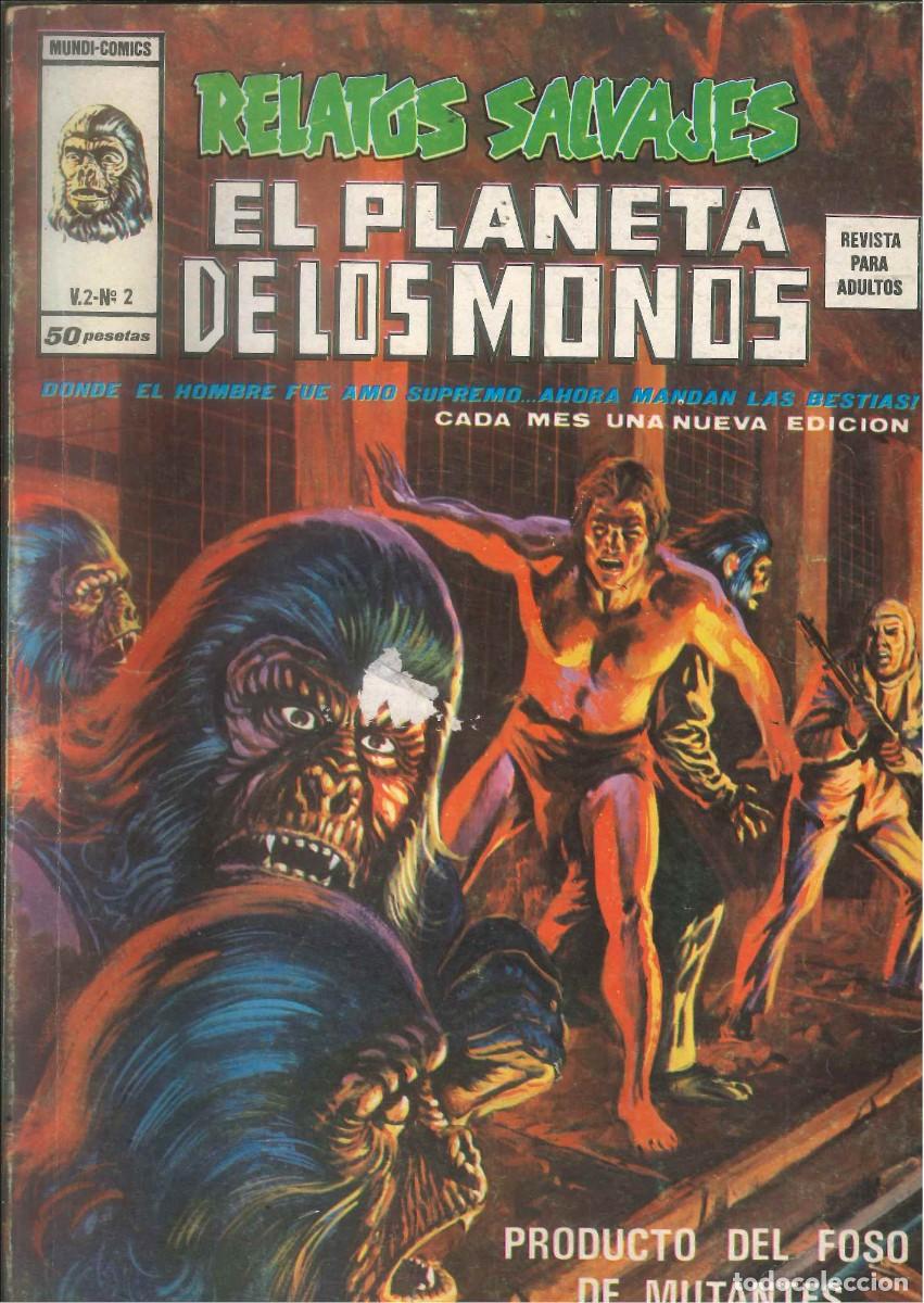 Tebeos: RELATOS SALVAJES EL PLANETA DE LOS MONOS VERTICE 2 - Foto 1