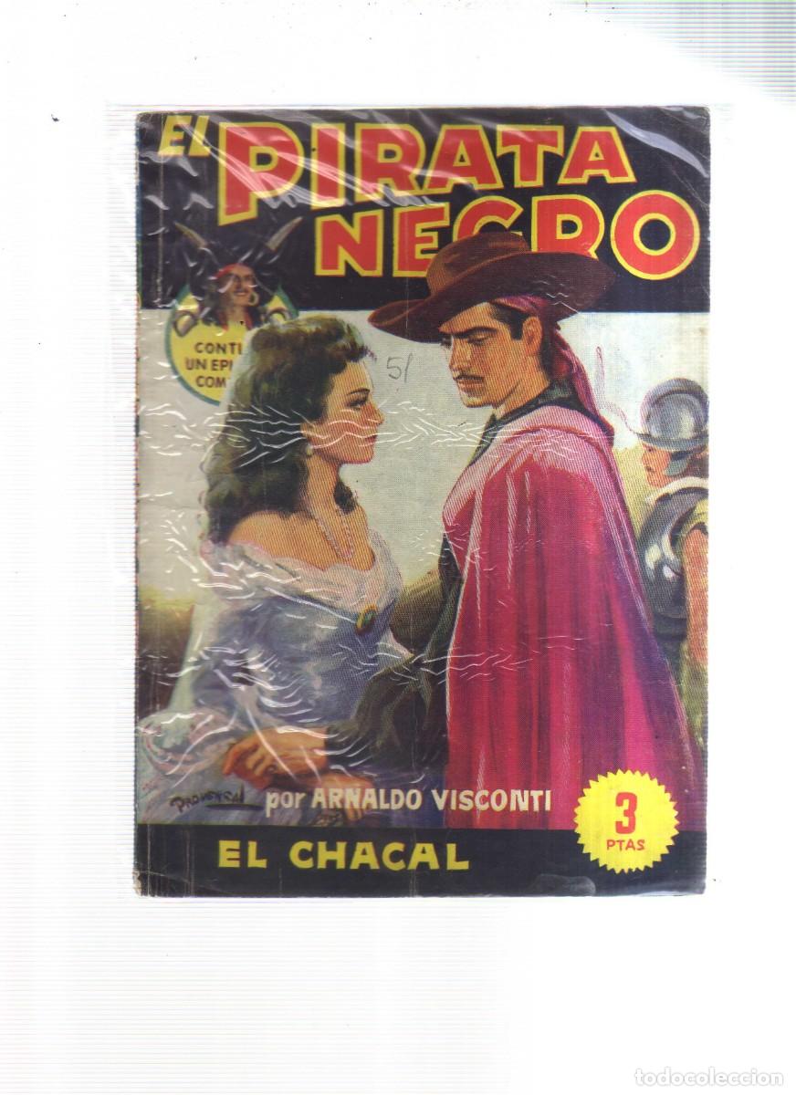 Tebeos: EL PIRATA NEGRO EL CHACAL - Foto 1