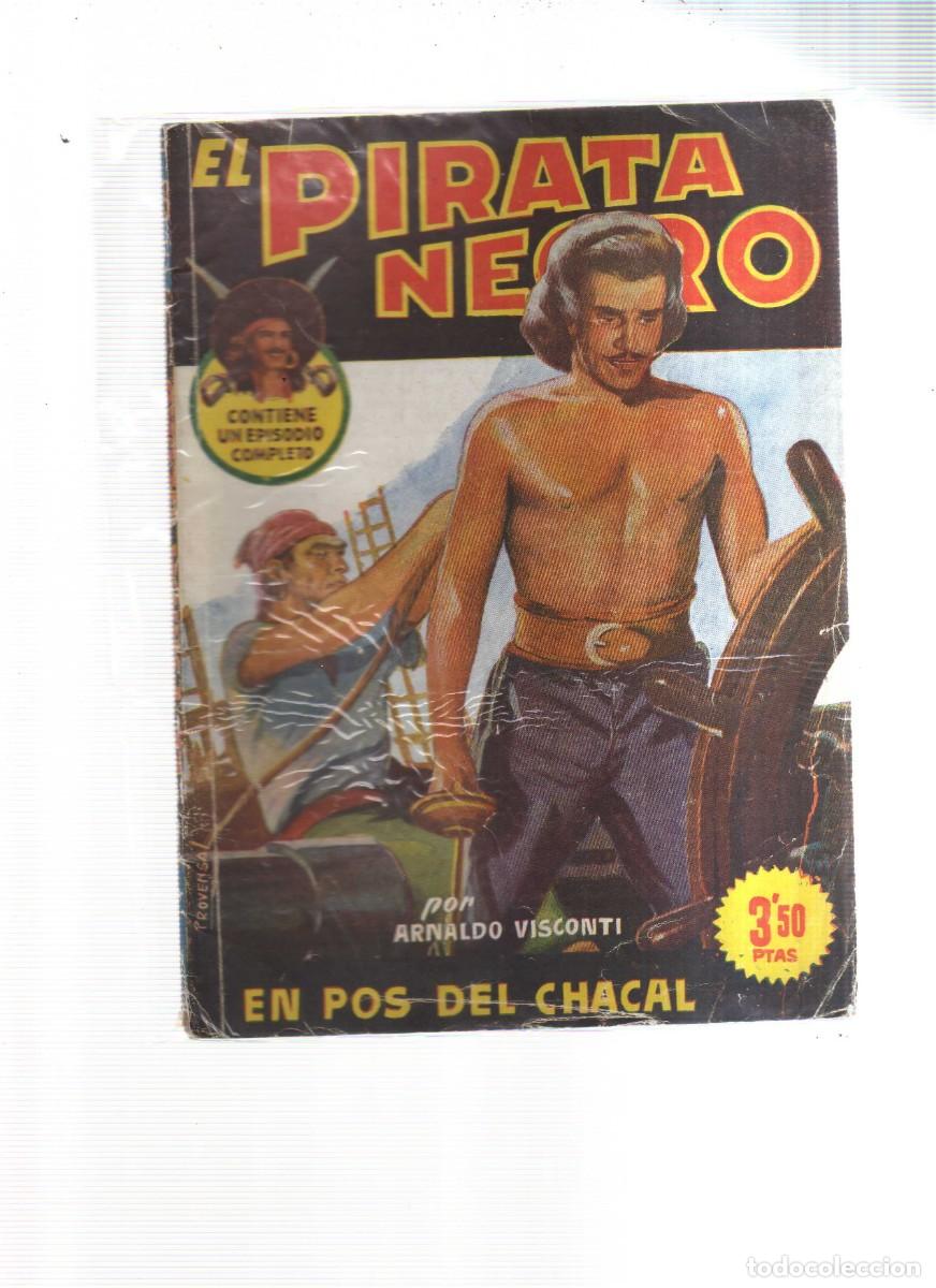 Tebeos: EL PIRATA NEGRO EL POS DEL CHACAL - Foto 1
