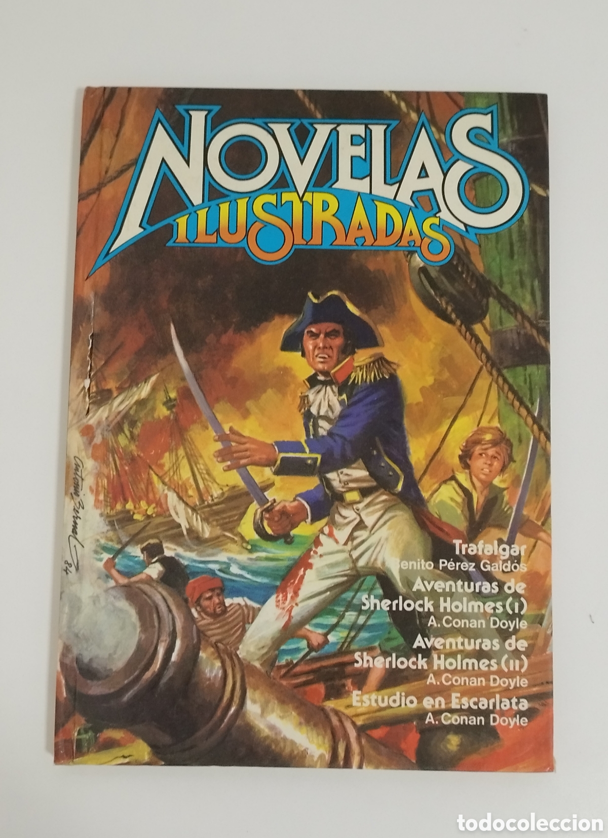 Livros de Banda Desenhada: Novelas ilustradas / Trafalgar / Sherlock Holmes etc... 1984