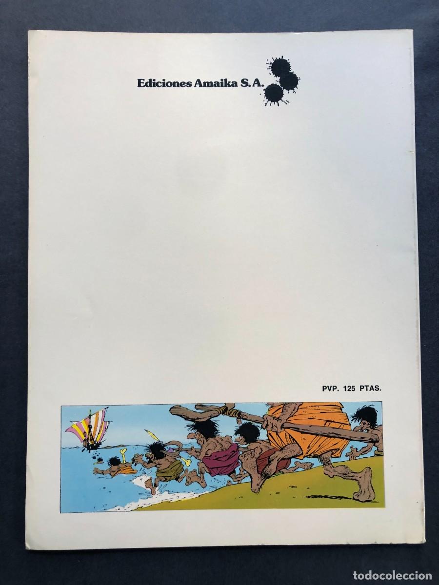 Tebeos: SIMBAD EL MARINO / EDICIONES AMAIKA A&Ntilde;O 1975 / SIN USAR - Foto 3
