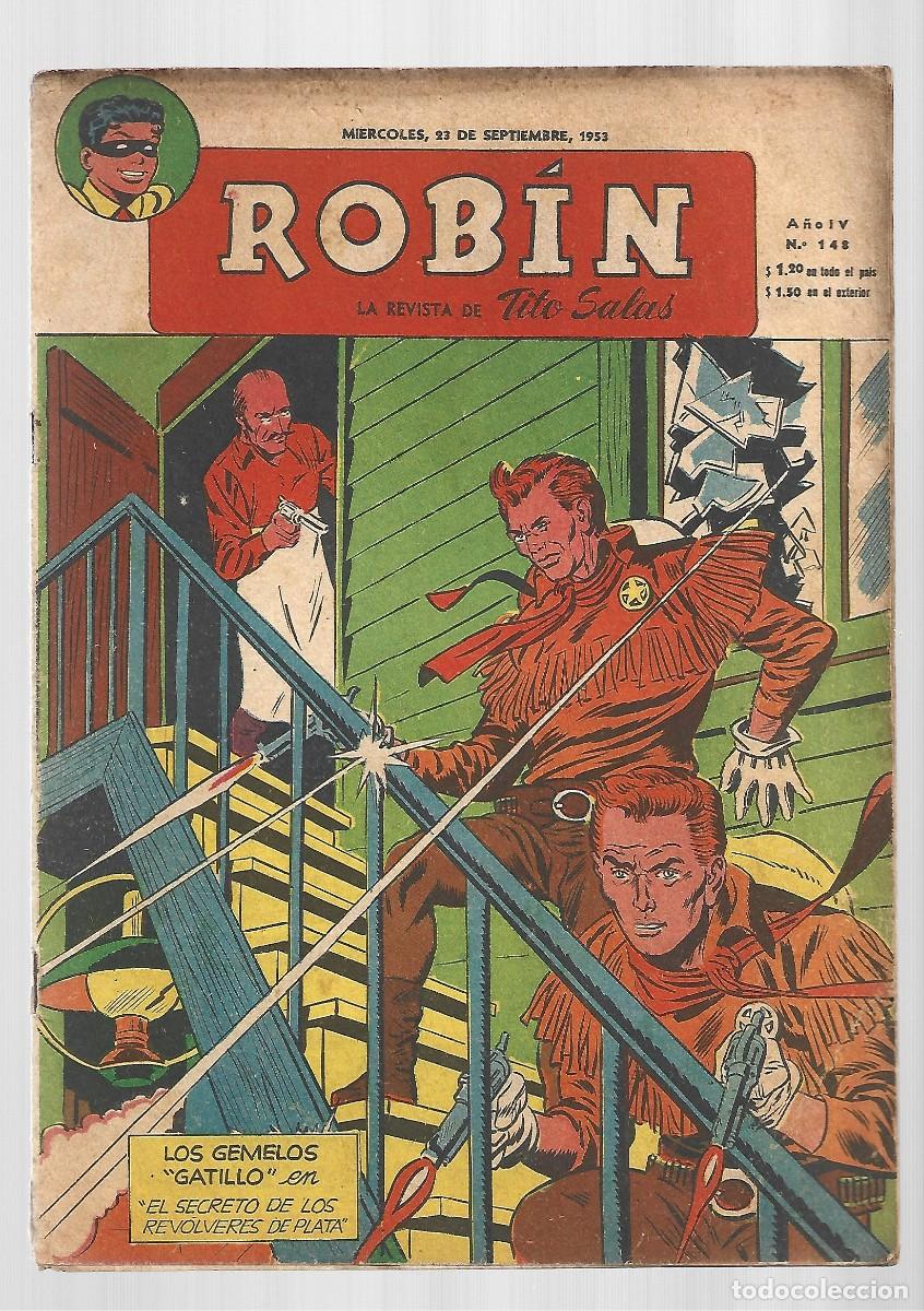 Tebeos: Robin 148, 1953, Muchnik, buen estado - Foto 1