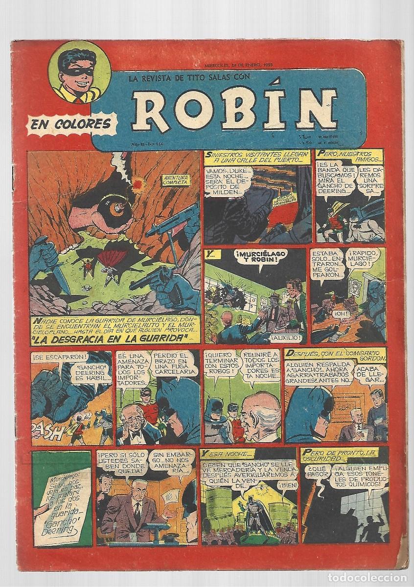 Tebeos: Robin 114, 1953, Muchnik. buen estado - Foto 1