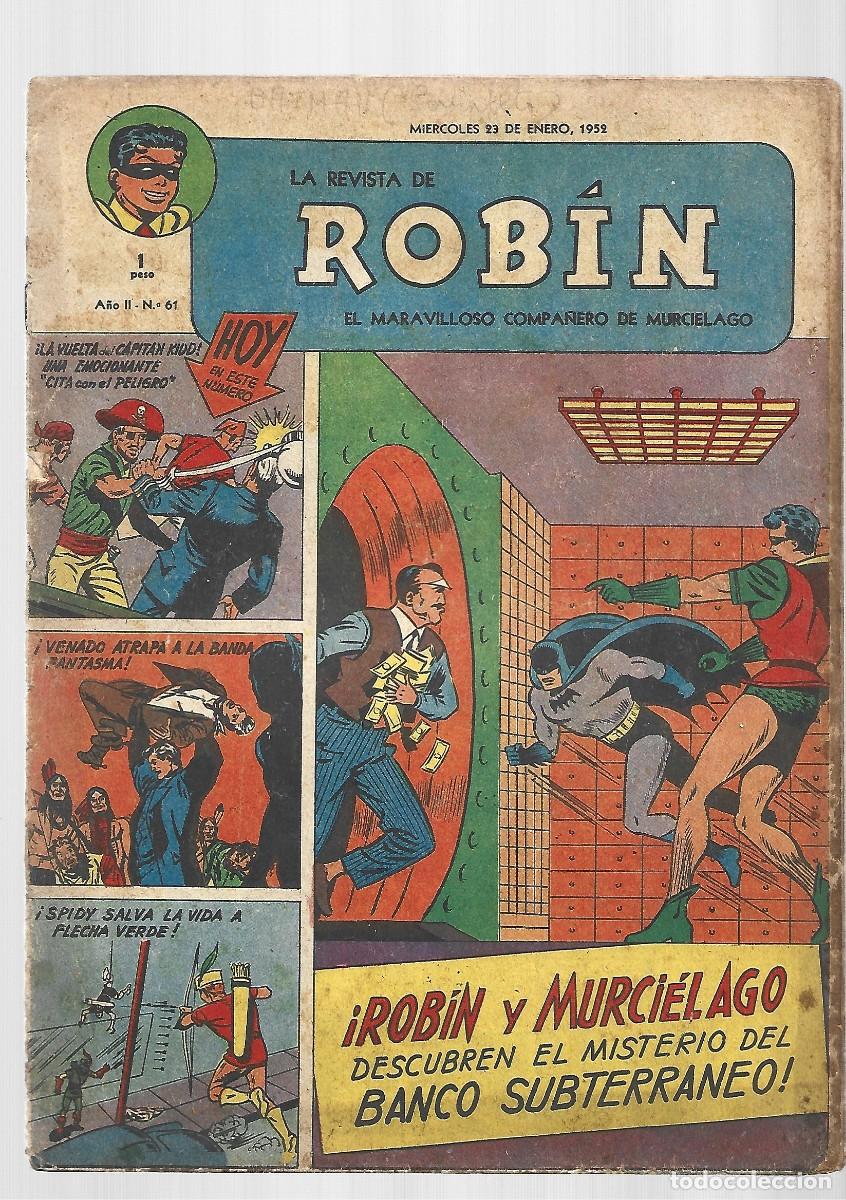 Tebeos: Robin 61, 1952, Muchnik. - Foto 1