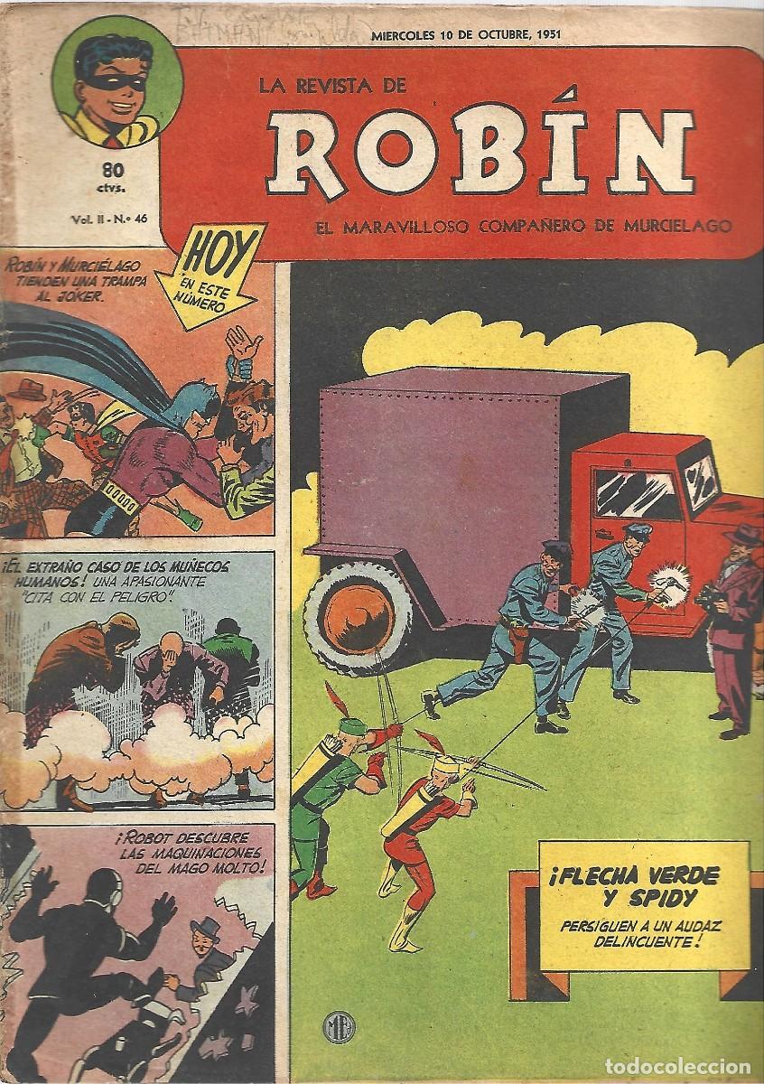Tebeos: Robin 46, 1951, Muchnik, buen estado - Foto 1