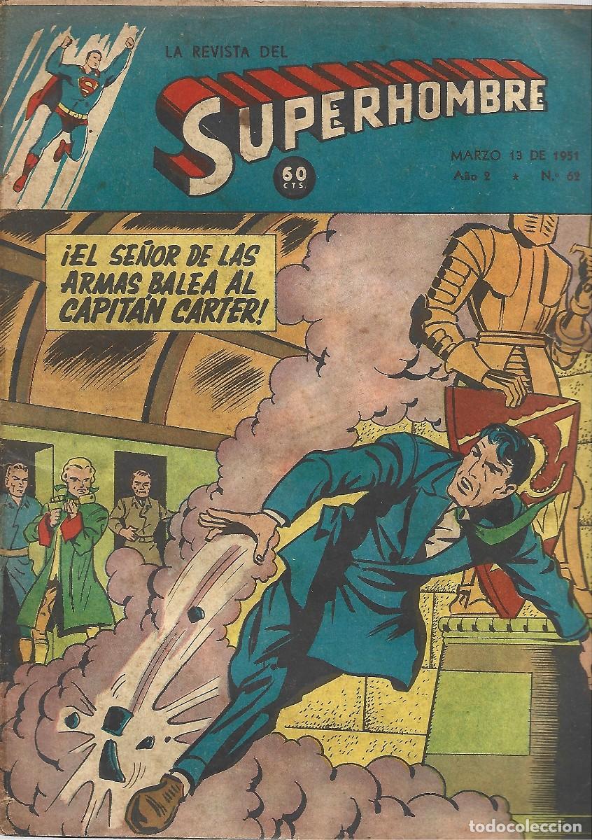 Tebeos: Superhombre 62, 1951, Muchnik - Foto 1