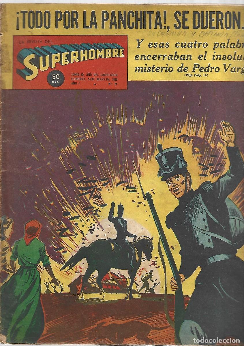 Tebeos: Superhombre 24, 1950, Muchnik. - Foto 1