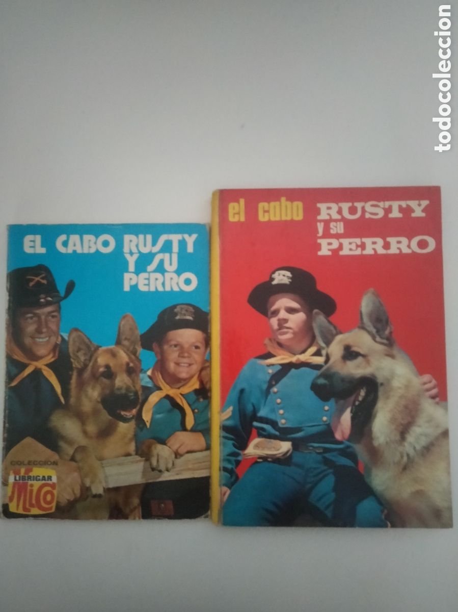 Tebeos: El cabo Rusty y su perro lote 2 nums. - Foto 1