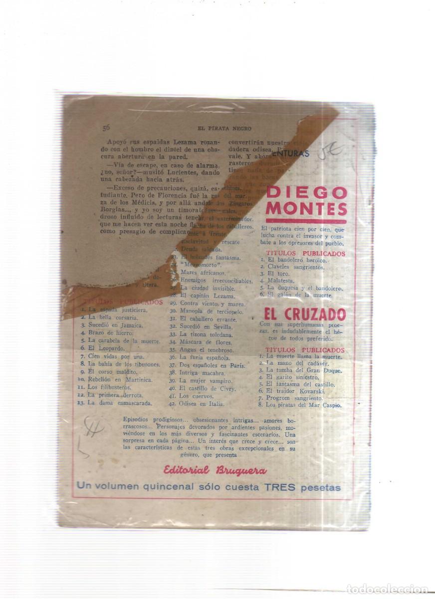 Tebeos: EL PIRATA NEGRO ODISEA EN ITALIA - Foto 2
