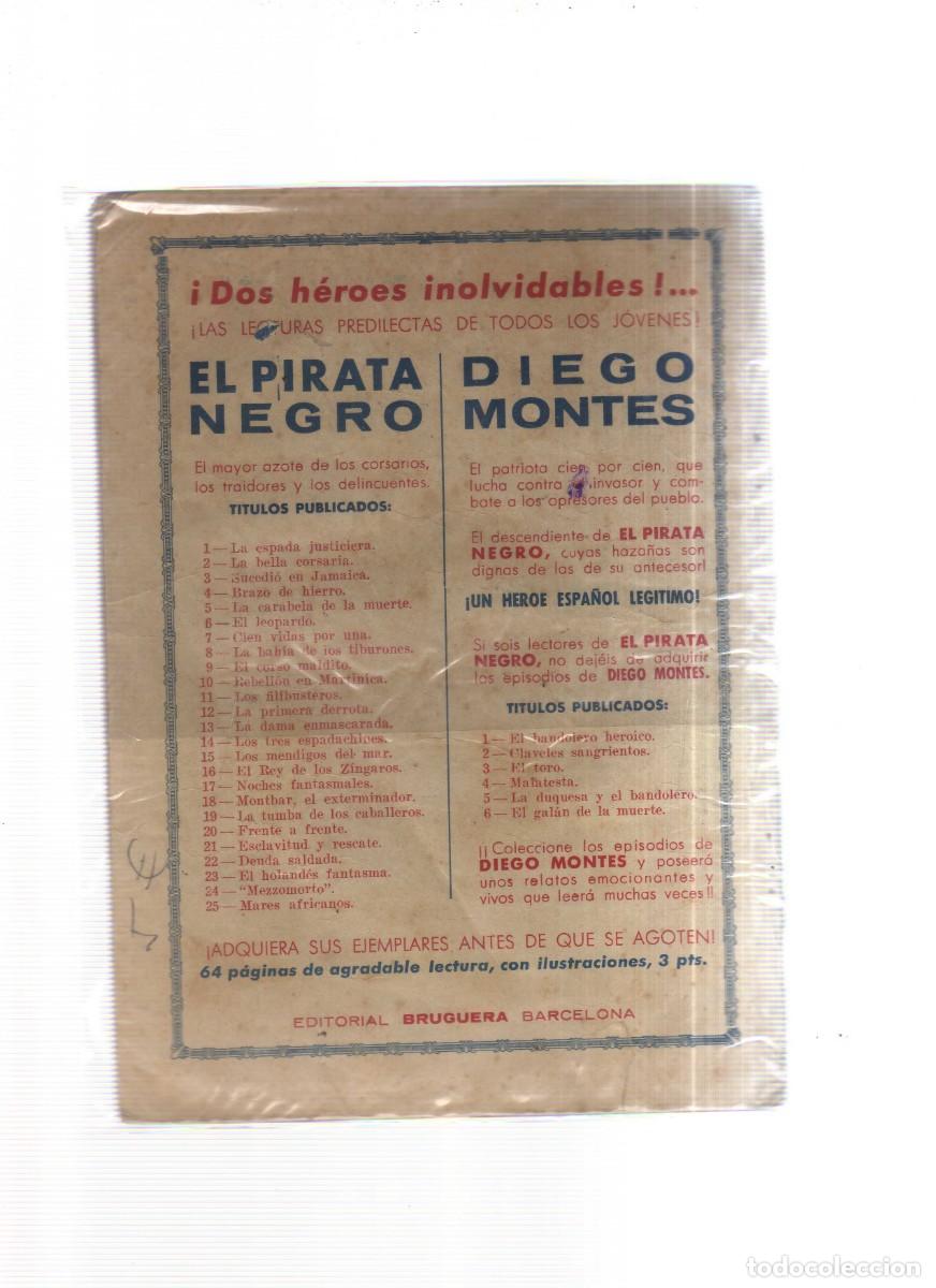 Tebeos: EL PIRATA NEGRO MARES AFRICANOS - Foto 2