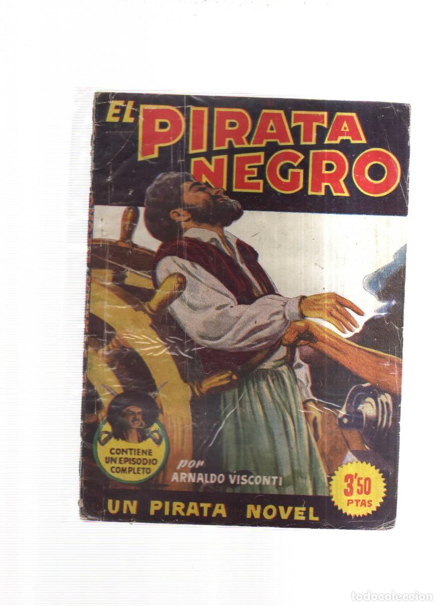 Tebeos: EL PIRATA NEGRO UN PIRATA NOVEL - Foto 1
