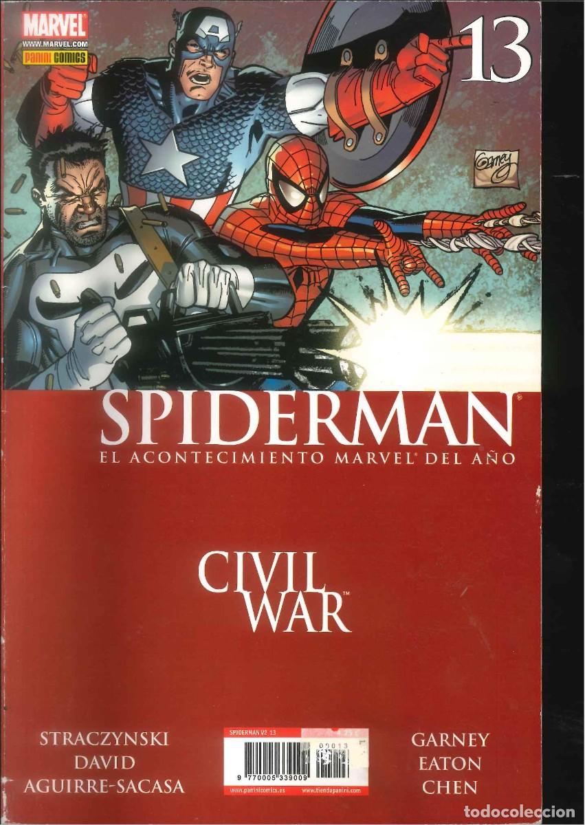 Tebeos: SPIDERMAN CIVIL WAR PANINI 13 - Foto 1