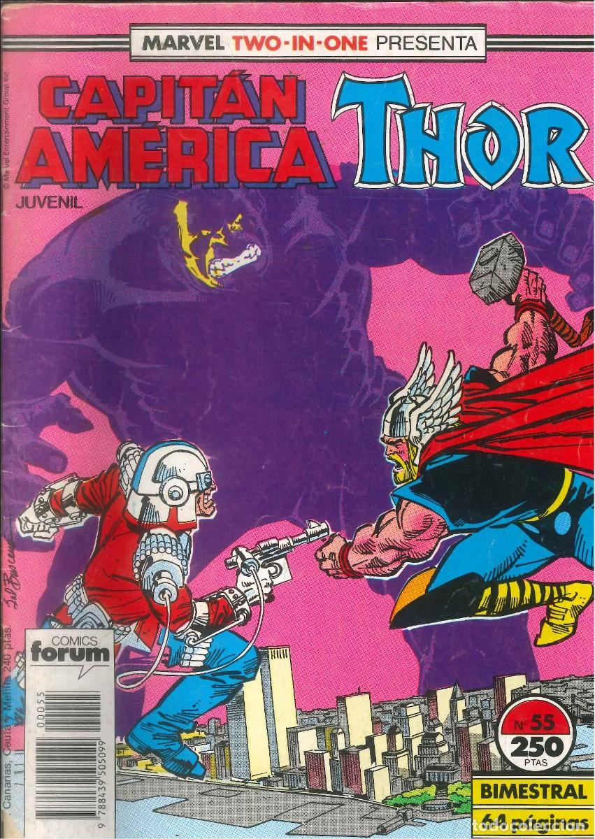 Tebeos: CAPITAN AMERICA THOR FORUM 55 - Foto 1